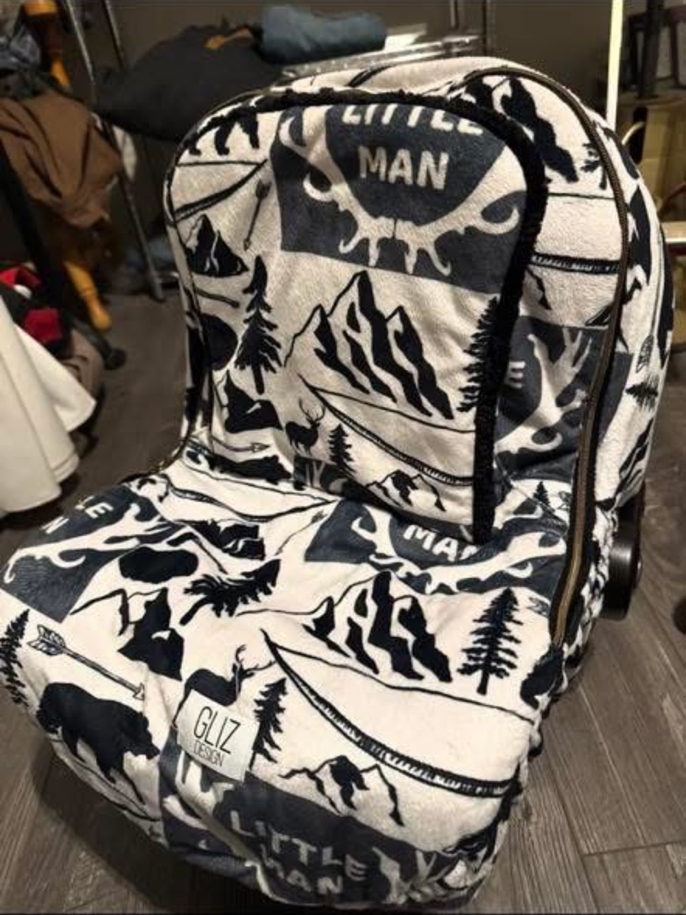 Gliz baby winter car seat cover